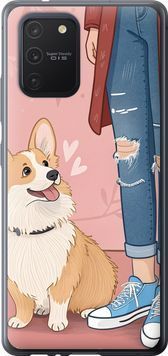 2D пластиковий чохол 'Корги 3' для Samsung S10 Lite 2020 6707t-1851-71694 фото