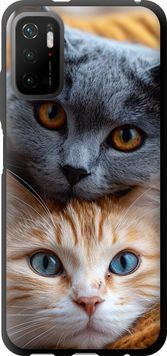 TPU чехол 'Котики' для Xiaomi Poco M3 Pro 6177b-2369-71694 фото