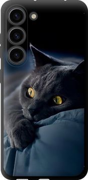 TPU чохол 'Димчастий кіт' для Samsung S23 825b-2907-71694 фото