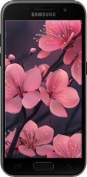 2D пластиковий чохол 'Пурпурова сакура' для Samsung A3 (2017) 6075t-443-71694 фото