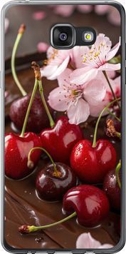 2D пластиковий чохол 'Вишня у шоколаді' для Samsung A7 (2016) A710F 6698t-121-71694 фото