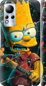 3D пластиковий матовий чохол 'Барт-руйнівник' для Infinix Note 11 6187m-2754-71694 фото
