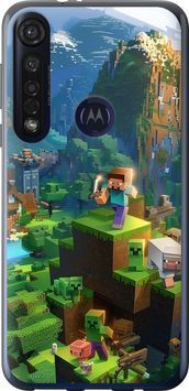 Силиконовый чехол 'Пиксельный Квест' для Motorola G8 Plus 6191u-1837-71694 фото