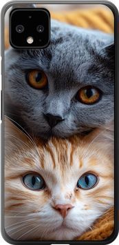 Силиконовый чехол 'Котики' для Google Pixel 4 XL 6177u-1754-71694 фото