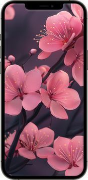 TPU чохол 'Пурпурова сакура' для iPhone 12 Pro Max 6075b-2054-71694 фото