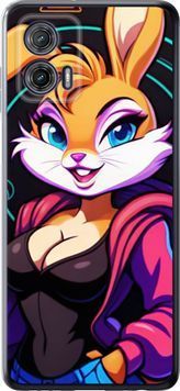 Силиконовый чехол 'Зайчиха' для Motorola G73 6659u-3196-71694 фото