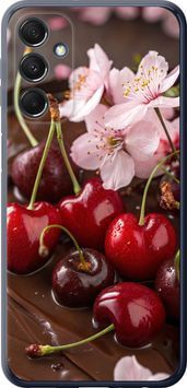 Силіконовий чохол 'Вишня у шоколаді' для Samsung M34 5G 6698u-3141-71694 фото