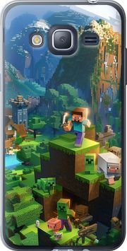 2D пластиковий чохол 'Піксельний Квест' для Samsung J3 Duos (2016) J320H 6191t-265-71694 фото