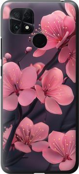 Силіконовий чохол 'Пурпурова сакура' для Xiaomi Poco C40 6075u-2701-71694 фото