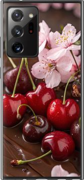 Силиконовый чехол 'Вишня в шоколаде' для Samsung Note 20 Ultra 6698u-2051-71694 фото