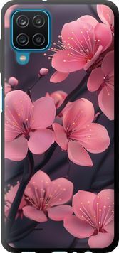 TPU чохол 'Пурпурова сакура' для Samsung A12 A125F 6075b-2201-71694 фото