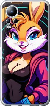 Силіконовий чохол 'Зайчиха' для Infinix Note 11 6659u-2754-71694 фото