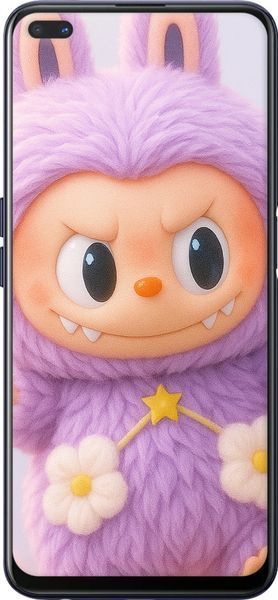 Силіконовий чохол 'Лабубу' для Oppo A92S 6708u-1926-71694 фото