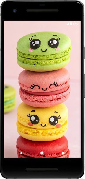 2D пластиковый чехол 'Печенье' для Google Pixel 2 6693t-1075-71694 фото