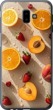 2D пластиковий чохол 'Фрукти 3' для Samsung J6 Plus 2018 6703t-1586-71694 фото