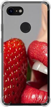 Силіконовий протиударний с посиленими кутами чохол 'Насолода' для Google Pixel 3 6701sp-1528-71694 фото