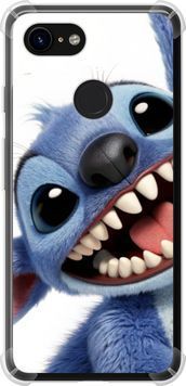 Силіконовий протиударний с посиленими кутами чохол 'Стіч' для Google Pixel 3 6684sp-1528-71694 фото