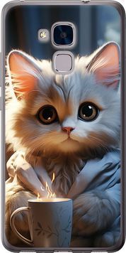 2D пластиковий чохол 'Білий кіт' для Huawei GT3 5646t-472-71694 фото