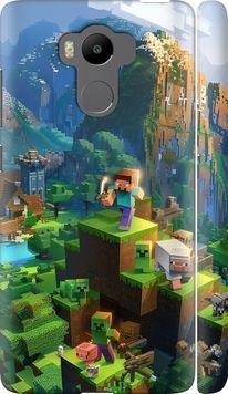 3D пластиковый матовый чехол 'Пиксельный Квест' для Xiaomi Redmi 4 pro 6191m-438-71694 фото