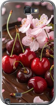 2D пластиковий чохол 'Вишня у шоколаді' для Samsung Note 2 N7100 6698t-17-71694 фото