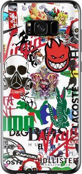 2D пластиковий чохол 'Many different logos' для Samsung S8 Plus 4022t-817-71694 фото