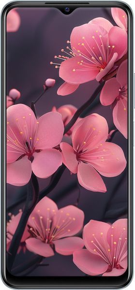 Силиконовый чехол 'Пурпурная сакура' для Vivo Y21 6075u-669-71694 фото