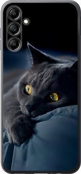 Силіконовий чохол 'Димчастий кіт' для Samsung A14 A145F 825u-2937-71694 фото