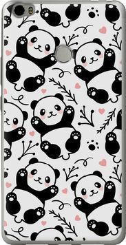 Силіконовий чохол 'Панди' для Xiaomi Mi Max 4318u-275-71694 фото