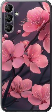 Силіконовий чохол 'Пурпурова сакура' для Samsung A14 A145F 6075u-2937-71694 фото