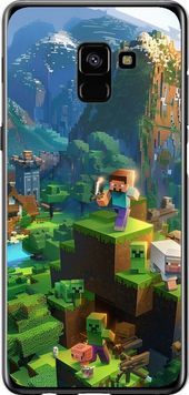 2D пластиковий чохол 'Піксельний Квест' для Samsung A8 Plus 2018 A730F 6191t-1345-71694 фото
