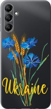 Силиконовый чехол 'Ukraine v2' для Samsung A14 A145F 5445u-2937-71694 фото