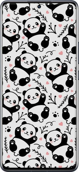 Силіконовий чохол 'Панди' для Xiaomi 12 Pro 4318u-2560-71694 фото